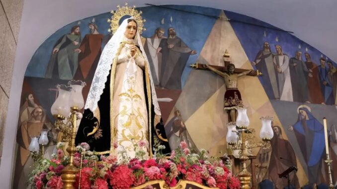 La Hermandad de la Soledad celebra vísperas este sábado Celebración de la Hermandad de la Soledad en las fiestas 2026 de Villaviciosa de Odón