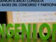 Cartel promocional del concurso Ingenion con información sobre premios, bases y datos de contacto para emprendedores de Ibiza