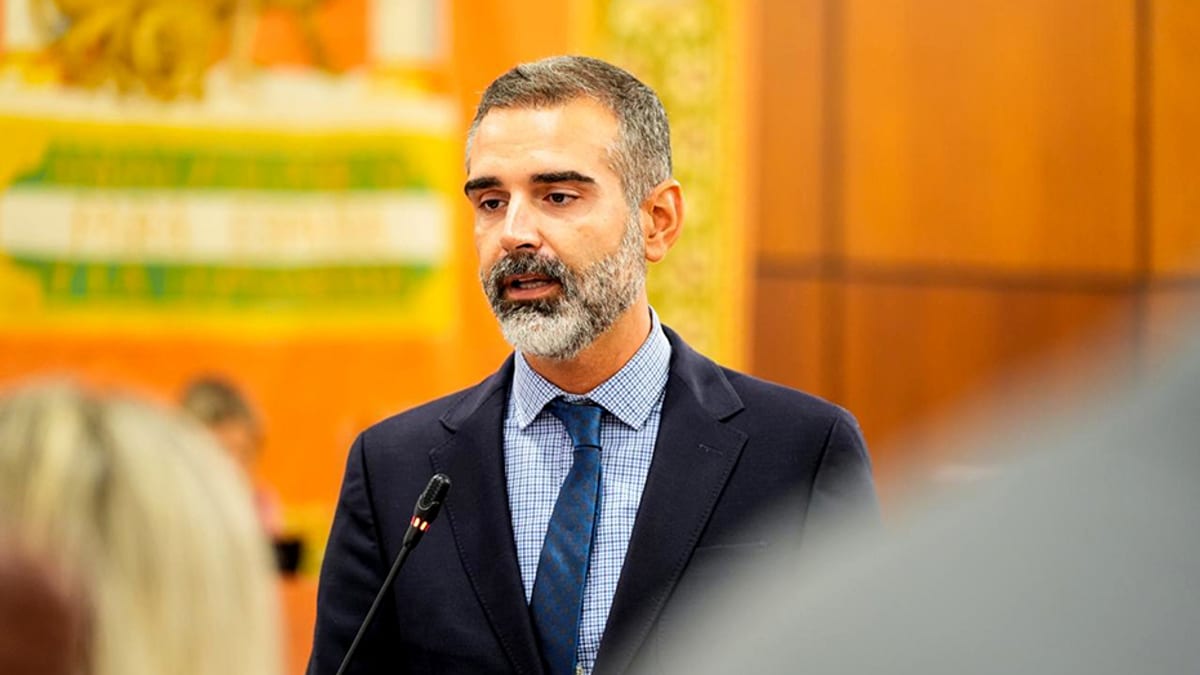Consejero de Agricultura de la Junta de Andalucía en rueda de prensa sobre ayudas por borrascas