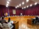 Sesión plenaria del Ayuntamiento de Logroño aprobando el hermanamiento con Belén
