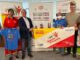 Cartel oficial de los XII Juegos Nacionales de Trasplantados 2026 en Logroño, con logos de patrocinadores y el lema 'Yo dono, tú donas. Ell@s viven'