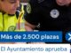 Cartel informativo de la Oferta de Empleo Público 2026 del Ayuntamiento de Madrid con 2.557 plazas