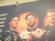 Banner de preparación de Madrid para el Gran Premio de España de F1, con logos de patrocinadores y referencias a Bomberos de Madrid