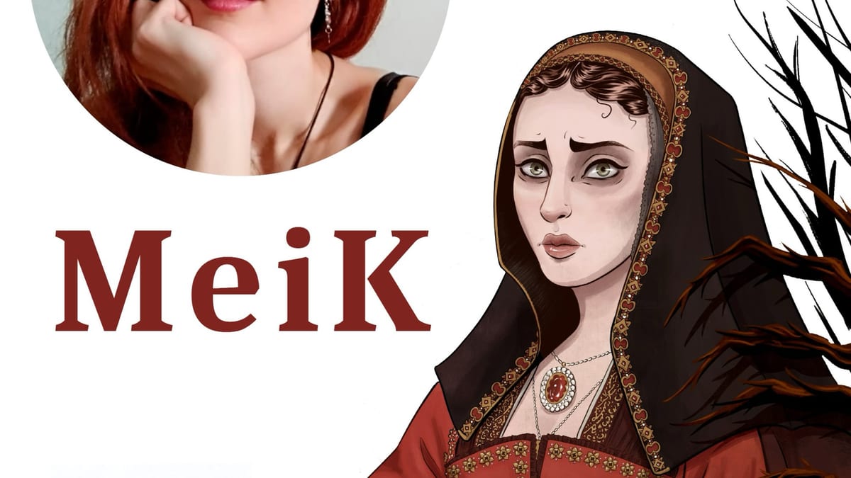 Cartel de MeiK como artista invitada especial del festival Viñetas de un Nuevo Mundo de Cádiz