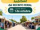 Cartel informativo del Ayuntamiento de Pinto sobre el regreso del mercadillo municipal al Recinto Ferial a partir del 1 de octubre