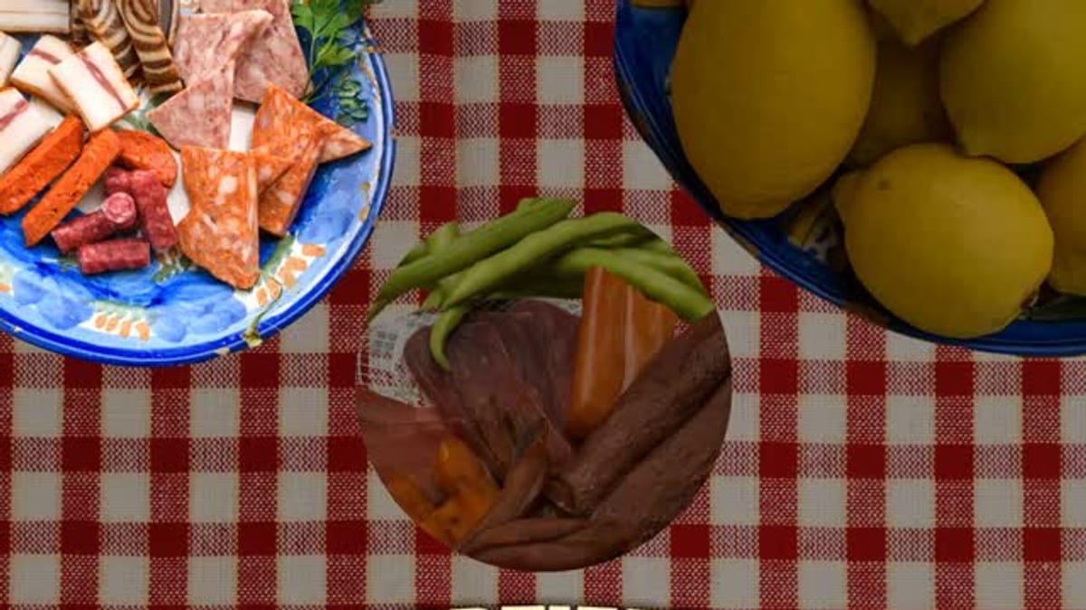 Imagen promocional del Día Mundial del Aperitivo de la Región de Murcia con elementos gastronómicos