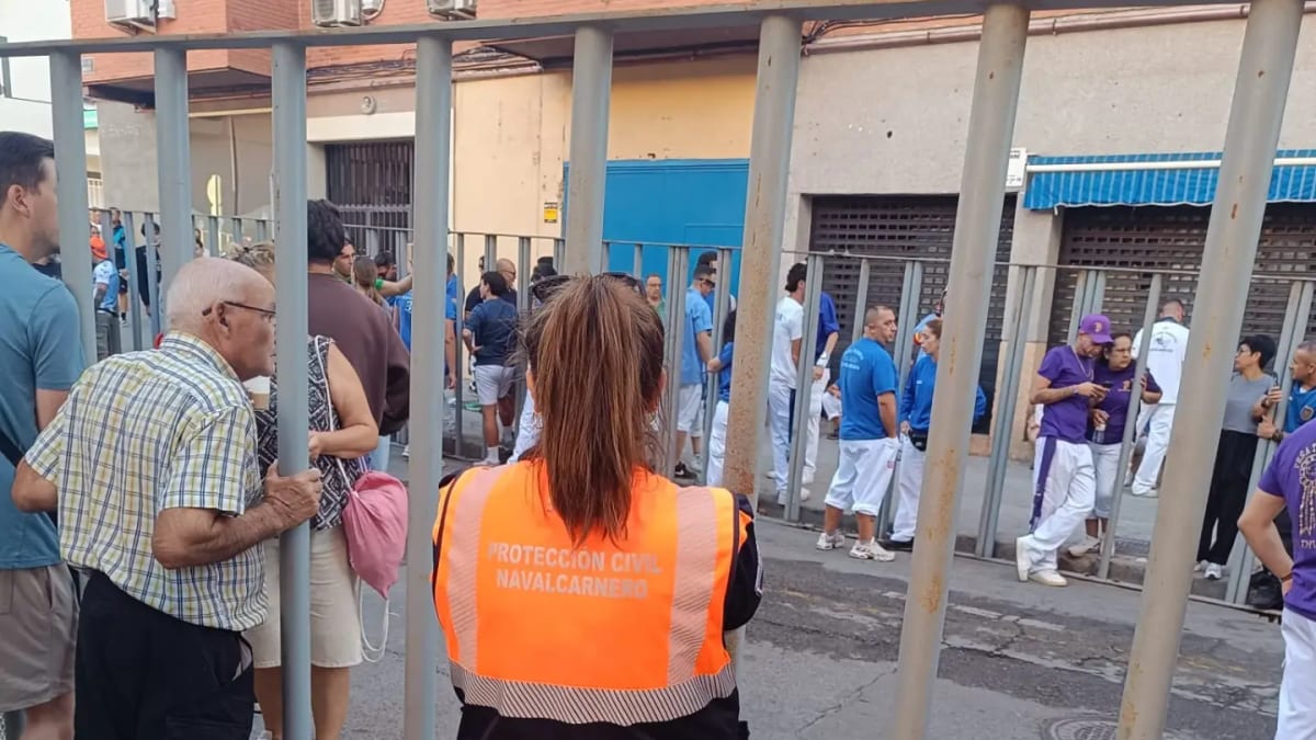 Componentes de Protección Civil de Navalcarnero en operativo de colaboración con Fuenlabrada y Móstoles
