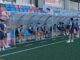 Equipo del Navalcarnero en Sagunto para disputar la Copa RFEF