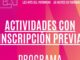 Cartel informativo de las Noches del Patrimonio de Cáceres 2024, con actividades programadas para los 11 y 12 de septiembre