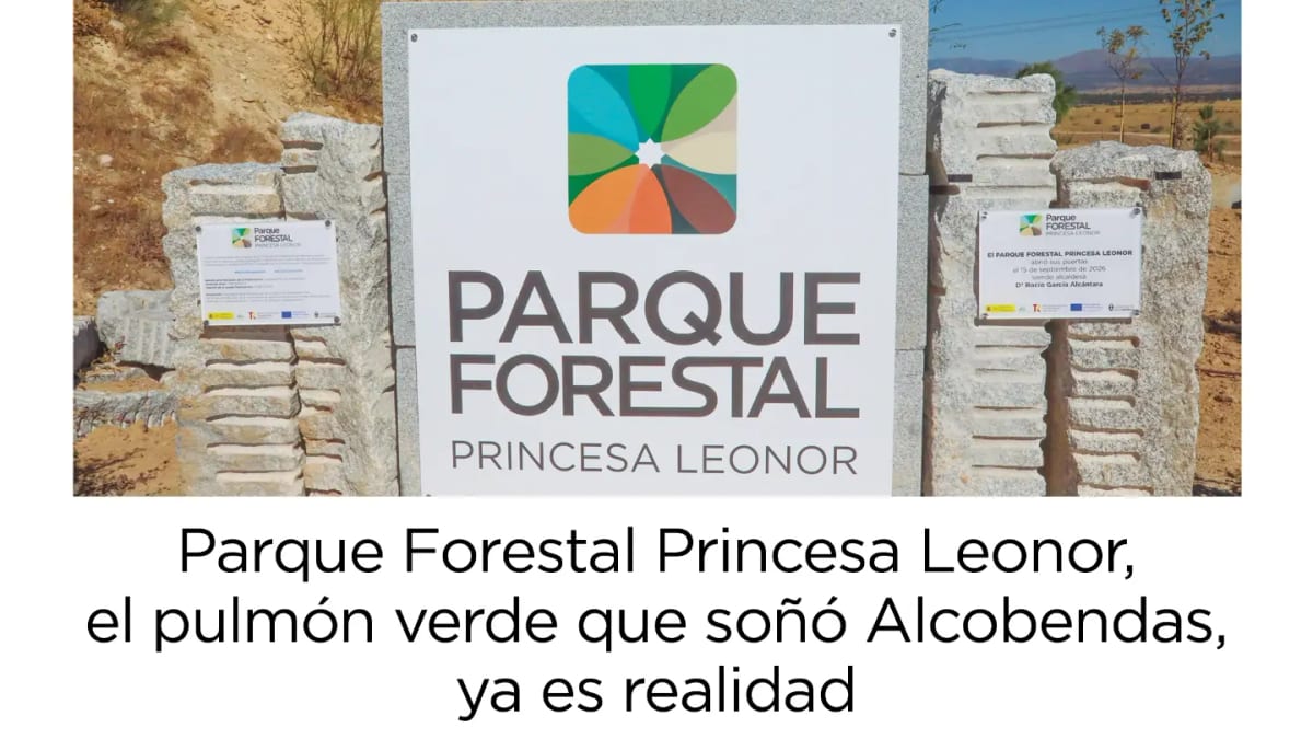 Portada de la revista 7Días número 1.779 de Alcobendas con el Parque Forestal Princesa Leonor como tema principal