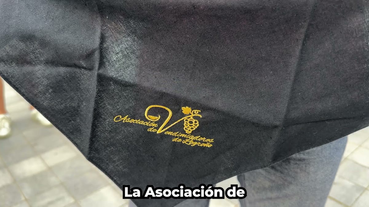 Cartel del evento Pañuelo de Honor 2026 de la Asociación de Vendimadores de Logroño