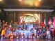 Momento de la II Gala del Deporte Municipal de Paracuellos de Jarama con deportistas y autoridades locales en el acto de reconocimiento