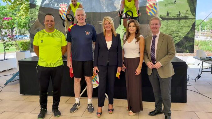 Acogerá 'Pedaladas Solidarias' para impulsar donación de médula en Huelva Participantes en Pedaladas Solidarias Huelva en bicicleta para fomentar la donación de médula y sangre