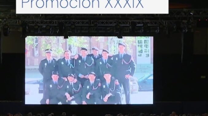 560 agentes de la Policía Municipal de Madrid homenajeados por 25 años de servicio Homenaje de la Policía Municipal de Madrid a 560 agentes de la Promoción XXXIX por 25 años de servicio