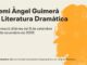 Cartel promocional del Premio Ángel Guimerà de Literatura Dramática