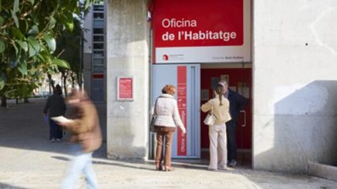 Pone en marcha un programa de mediación con el ICAB para resolver conflictos ... Logotipo de la Oficina de l'Habitatge de Barcelona, programa de mediación de conflictos de vivienda