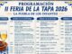 Cartel de programación de la II Feria de la Tapa 2026 de La Puebla de los Infantes