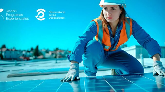 El SEPE impulsa TándEM para formar jóvenes en energía solar Programa TándEM del SEPE en La Mareta, Lanzarote, dedicado a la formación en energía solar para jóvenes desempleados
