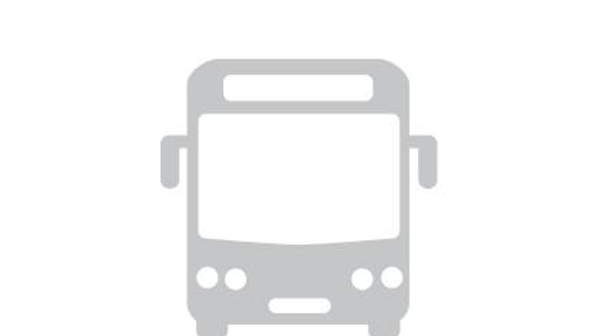 Cartel informativo de servicios especiales de transporte público de Oviedo para el partido Real Oviedo-Burgos