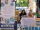 Participantes y perros en el Certamen de Belleza Canina de Sevilla la Nueva