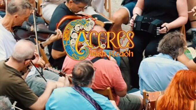Cáceres Irish Fleadh 2026: Slow Sessions en Foro de los Balbos Cartel de las Slow Sessions del Cáceres Irish Fleadh 2026: viernes 18 y sábado 19 a las 18:00 horas en Foro de los Balbos