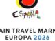 Cartel de Spain Travel Market Europa 2026 en Pamplona, organizado por Turespaña