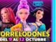 Cartel promocional de The Golden Experience con Guerreras K-Pop y Circo Gottani en Torrelodones del 9 al 12 de octubre