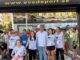 Participantes en la carrera solidaria 'Toledo se mueve por la inclusión' organizada por la Asociación de Esclerosis Múltiple de Toledo