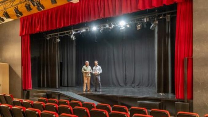 Torrejón reforma el Salón de Actos de la Casa de la Cultura Salón de Actos de la Casa de la Cultura de Torrejón de Ardoz
