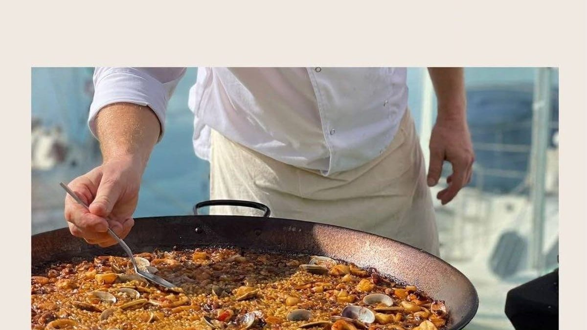 Cartel de la final World Paella Day Cup en Valencia, mostrando el evento del 20 de septiembre en La Marina