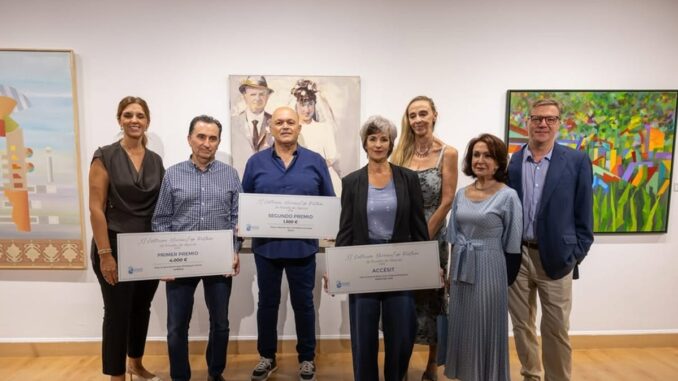 Inaugura XI Certamen de Pintura con obras de Rodríguez y Pedrosa en Pozuelo Cartel promocional del XI Certamen Nacional de Pintura de Pozuelo de Alarcón con premios de 1.000 y 750 euros