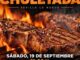 Cartel de la XLVI Gran Chuletada de Sevilla la Nueva, sábado 19 de septiembre a las 21:00 horas en Plaza de España