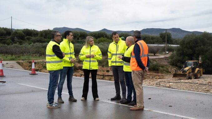 Maquinaria de mantenimiento de caminos y pistas forestales de la provincia de Castellón