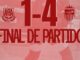 Celebración del equipo femenino de Navalcarnero tras la victoria 4-1 en Segunda División