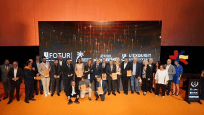 José Manuel Camarero en la Gala Aniversario y IV Premios Turismo Fotur 2026 de la Generalitat Valenciana