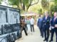Javier Fernández en el acto de inauguración de la exposición relacionada con El País
