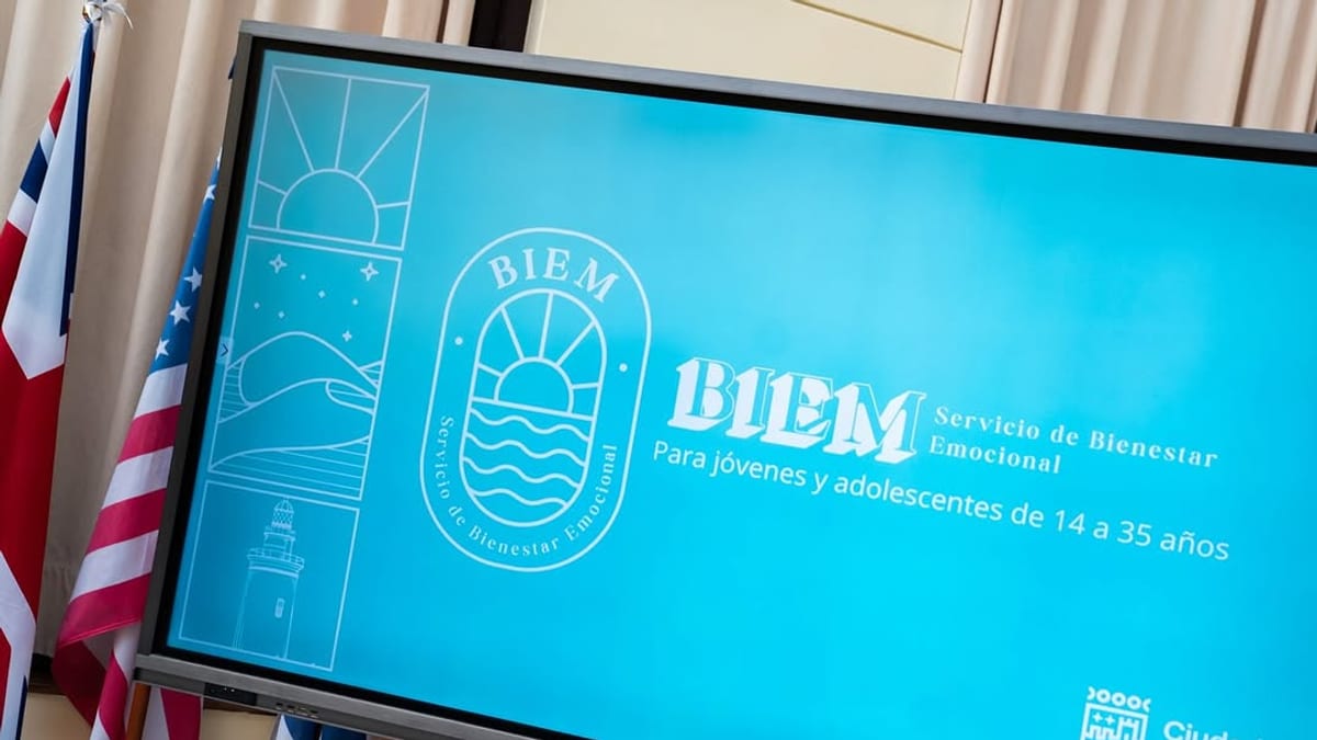Presentación del programa BIEM de bienestar emocional para jóvenes y adolescentes del Ayuntamiento de Málaga