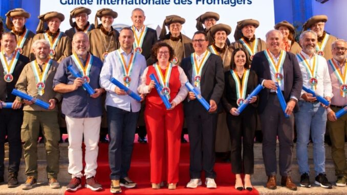 Mantequerías Arias en Fromago Cheese Experience 2026, 682 capítulo de La Guilde Internationale des Fromagers en Zamora