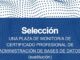 Cartel convocatoria de plaza de monitor de certificado profesional en administración de bases de datos para el Programa EFESO-FSE+ del Ayuntamiento de Oviedo