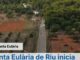 Obra de reforma del Camí des Fil de Sant Carles en Santa Eulária de Riu